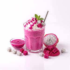 Ejder Meyveli Milkshake