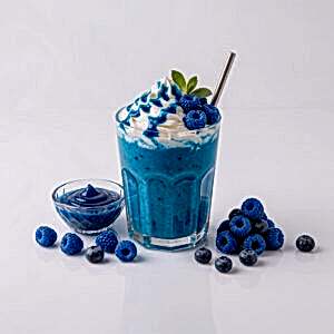 Mavi Frambuazlı Milkshake
